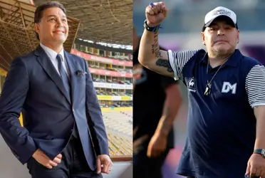 Desde el fútbol ecuatoriano llegan las condolencias por la muerte de Diego Armando Maradona