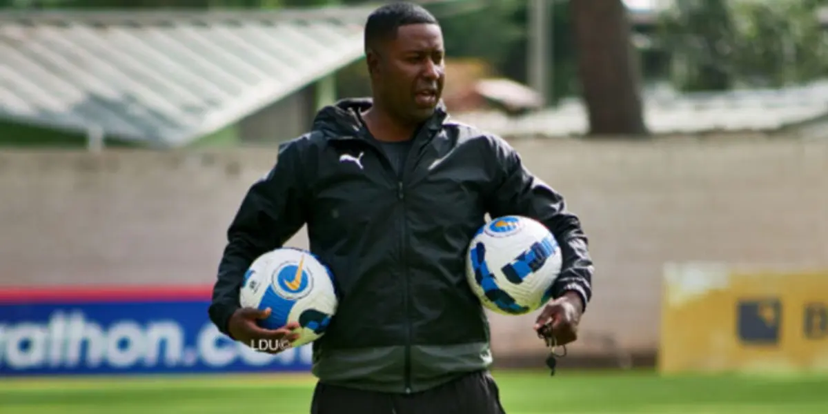 Édison Méndez, entrenador de Liga de Quito / Foto: El Comerio