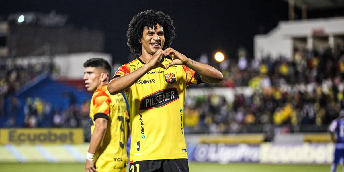 Eduard Bello en Barcelona SC / Foto: API