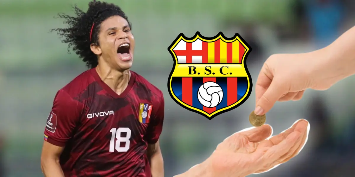 Barcelona SC y el jugador que darían como moneda de cambio para traer a Eduard Bello