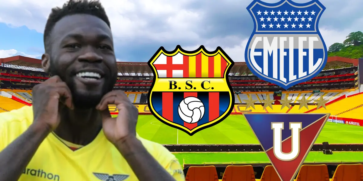 Dijo que es hincha de BSC, pero el único equipo al que Felipe Caicedo festeja