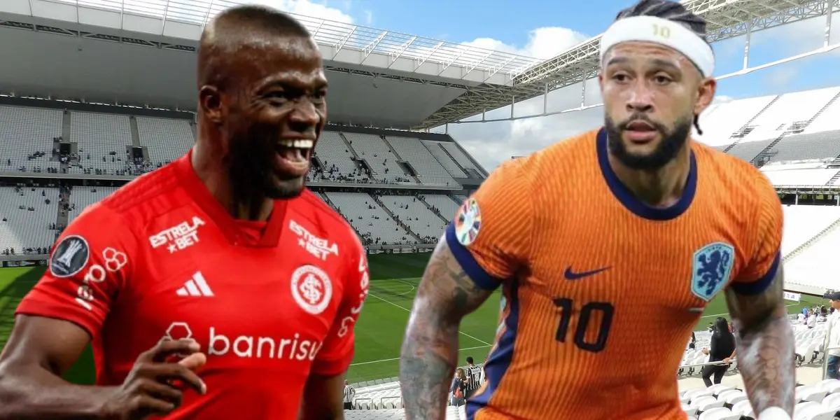 (VIDEO) A lo Enner Valencia en Brasil, así fue el recibimiento de Memphis Depay en Corinthians