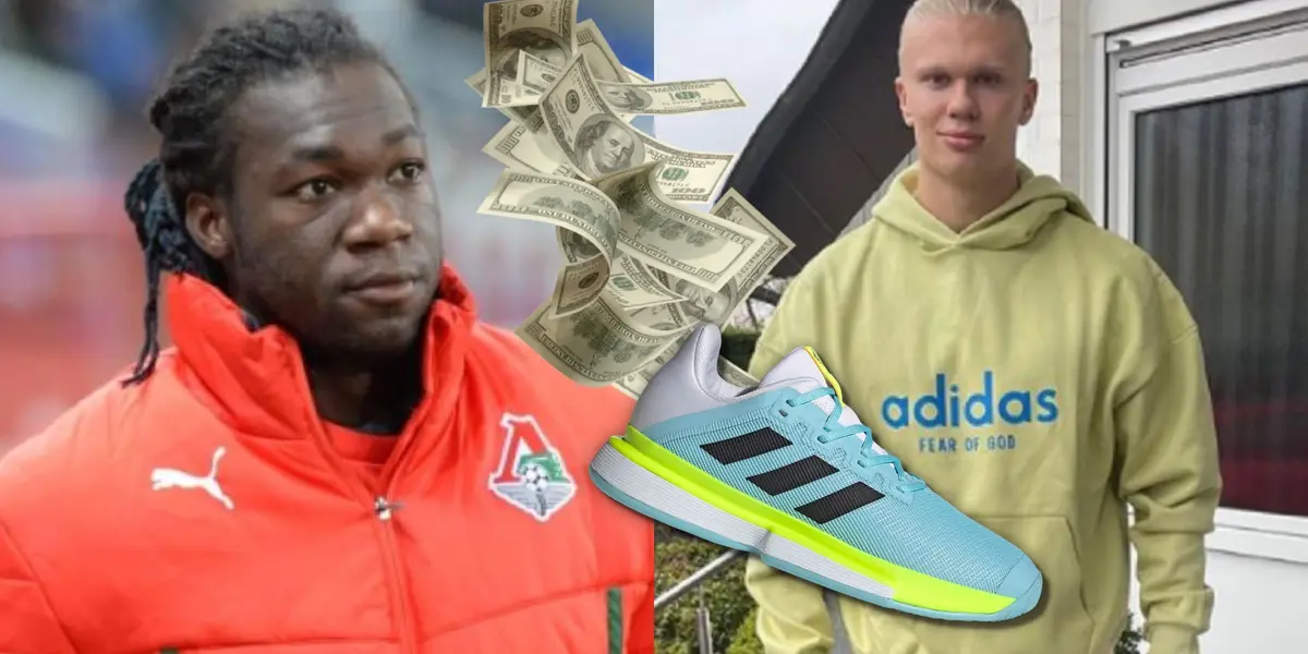 Erling Haaland ya cobró su primer salario con Manchester City y gastó 4 mil euros en zapatos. Mira lo que hizo Felipe Caicedo cuando le pagaron