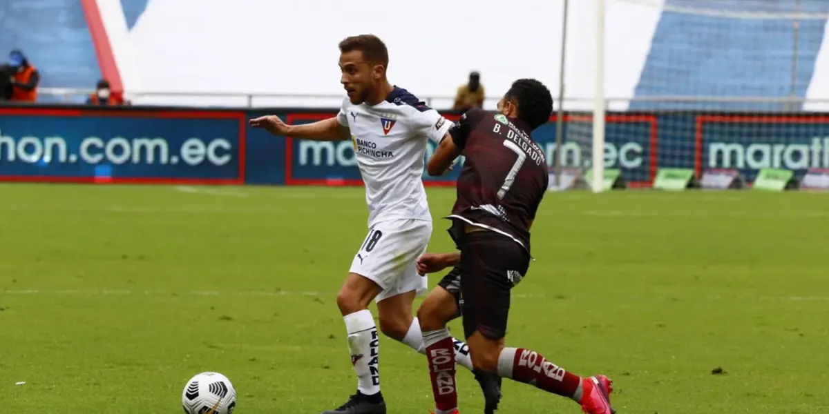 Ezequiel Piovi está esperando por definir su futuro, ya que en Liga de Quito está próximo a terminar su contrato y todavía no hay respuesta del club por su renovación