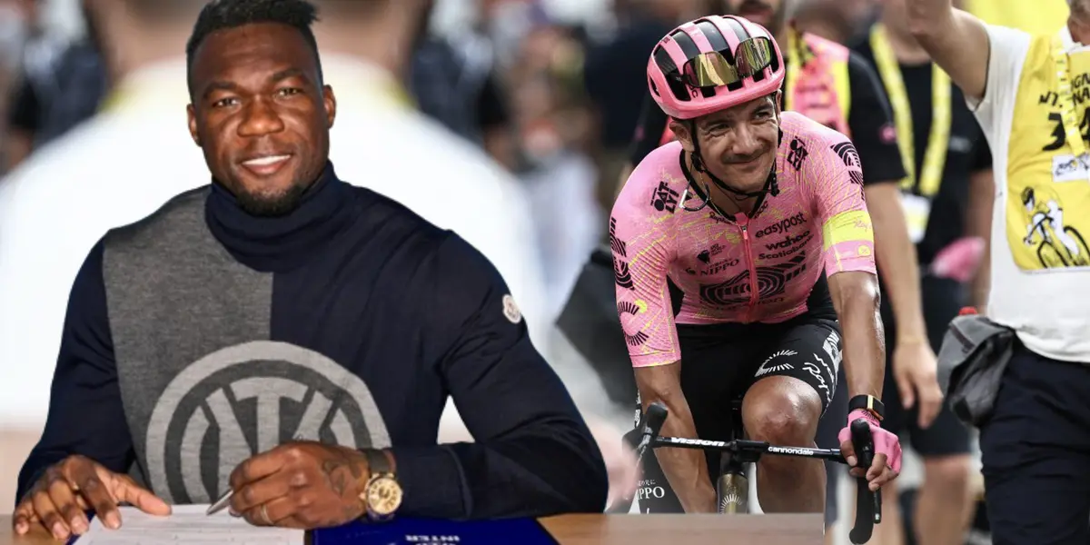 Felipe Caicedo ganaba 6 mil euros, lo que ganaría Richard Carapaz por ganar una etapa en el Tour de Francia