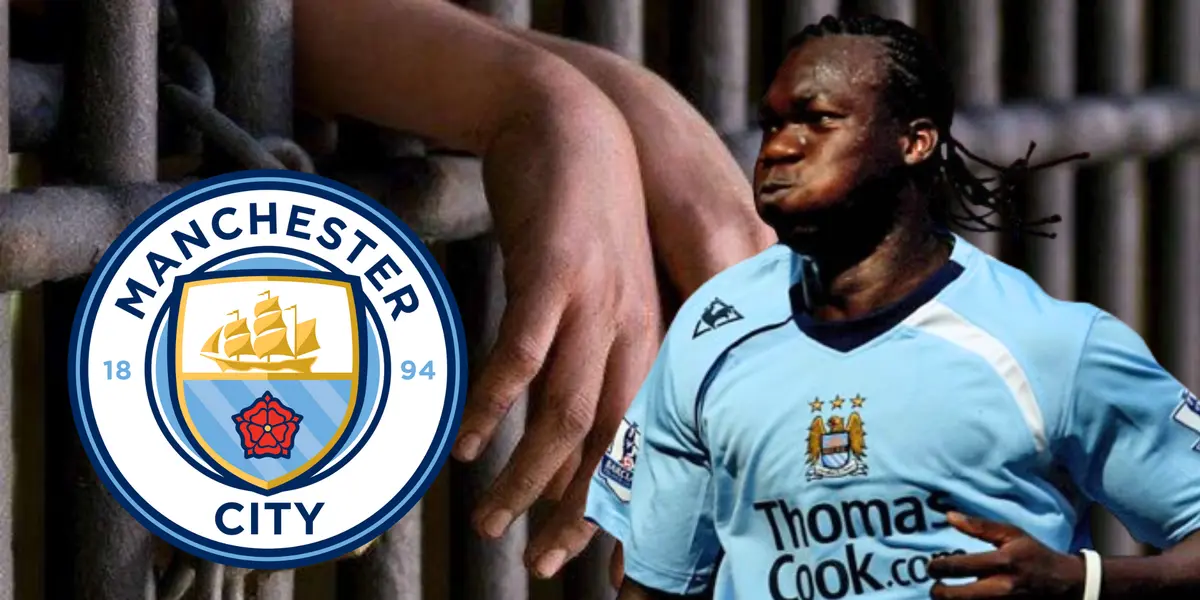 Fue compañero de Felipe Caicedo en el Manchester City y hoy vive en una celda de 8 m cuadrados