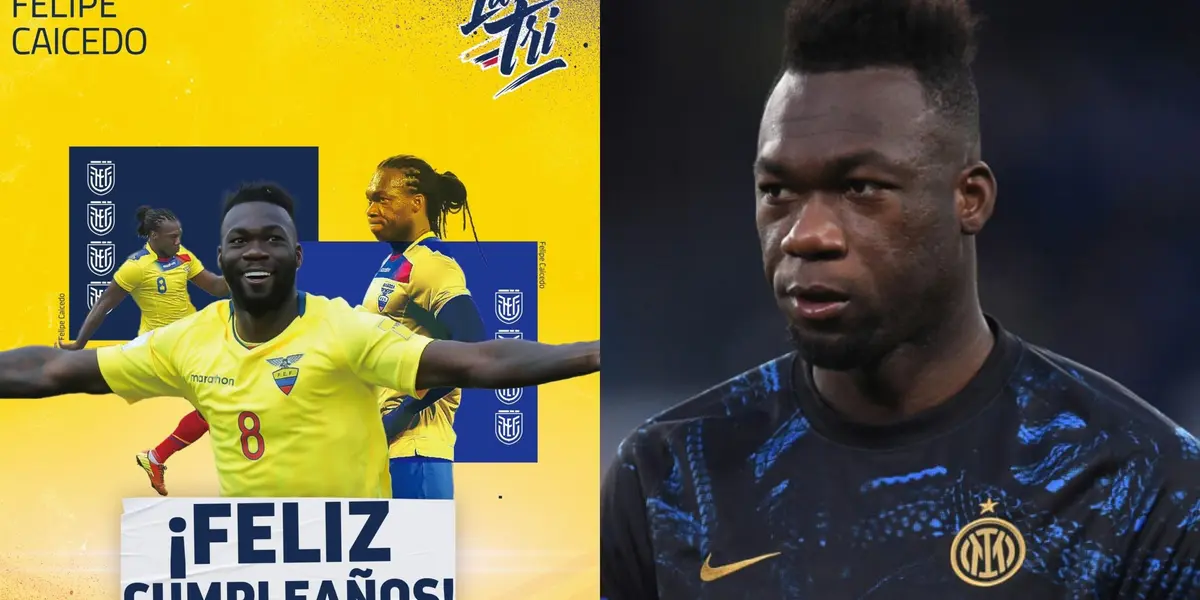 Felipe Caicedo le cerró las puertas a Ecuador, se burló y aun así le dejaron un mensaje por su cumpleaños