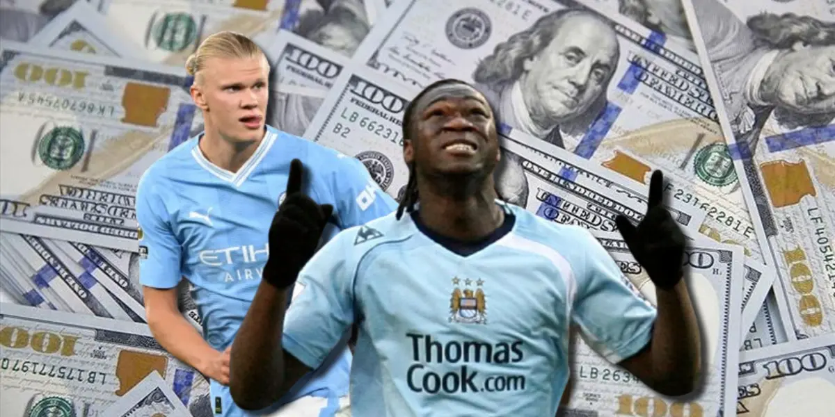 Felipe Caicedo y Erling Haaland / Foto: Olé