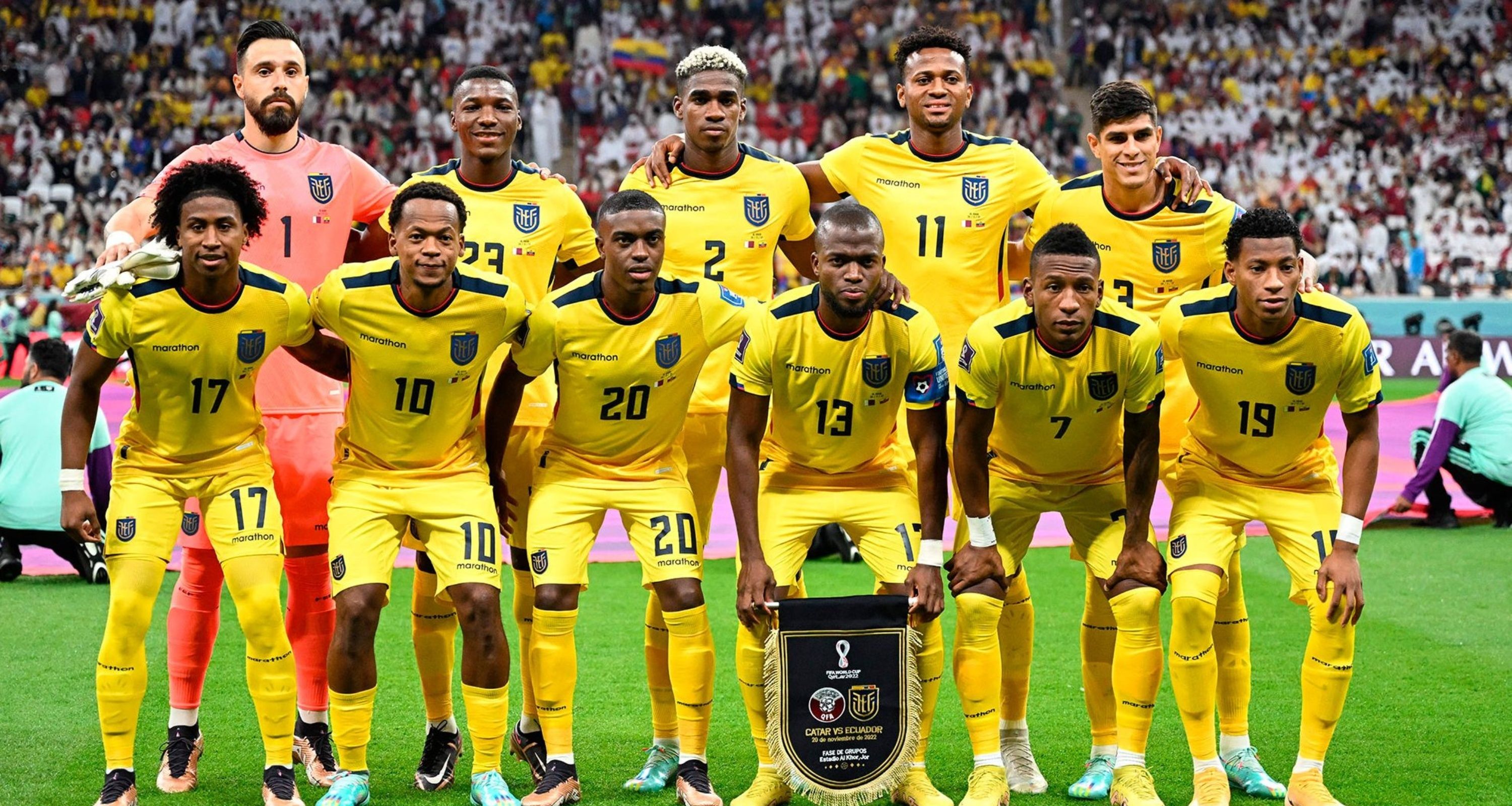 Jugadores de ecuador 2023