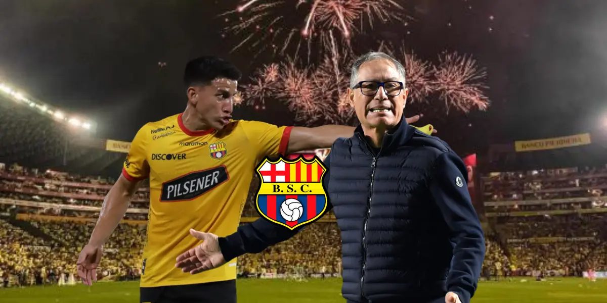 Vuelve a sorprender, Ariel Holan y las llamativas variantes en el planteamiento de Barcelona SC