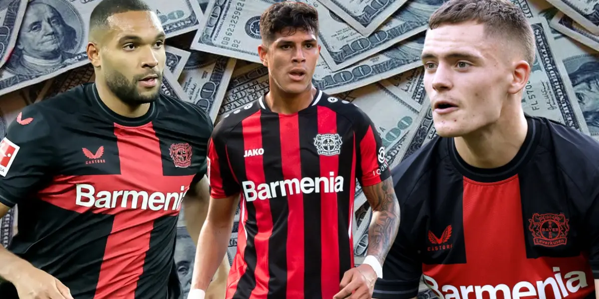 En el top 10 de los más caros del Bayer Leverkusen, el lugar que ocupa Piero Hincapié