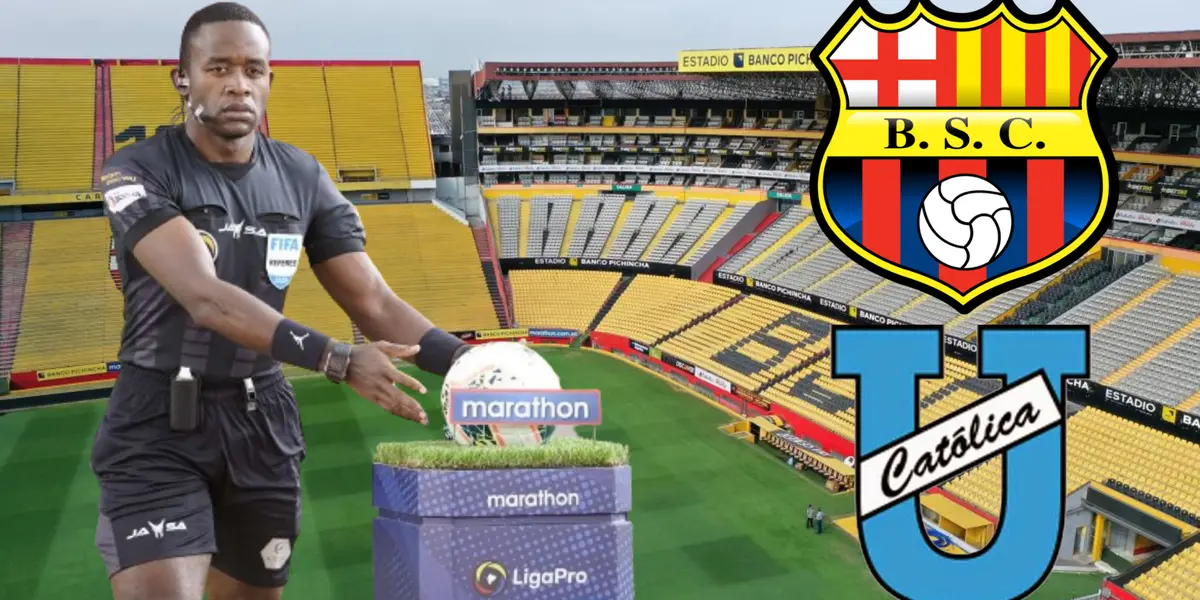 (VIDEO) Escándalo en el Barcelona SC vs Católica, revelan que hay dudas del arbitraje