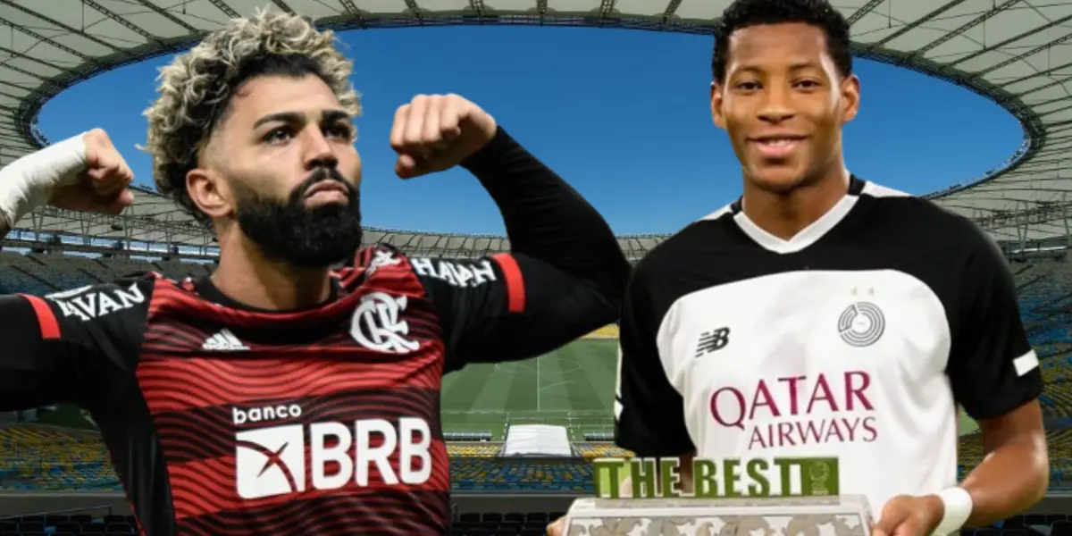 Gabriel Barbosa y Gonzalo Plata (Foto tomada de: Conmebol/Gonzalo Plata/Transfermarkt)