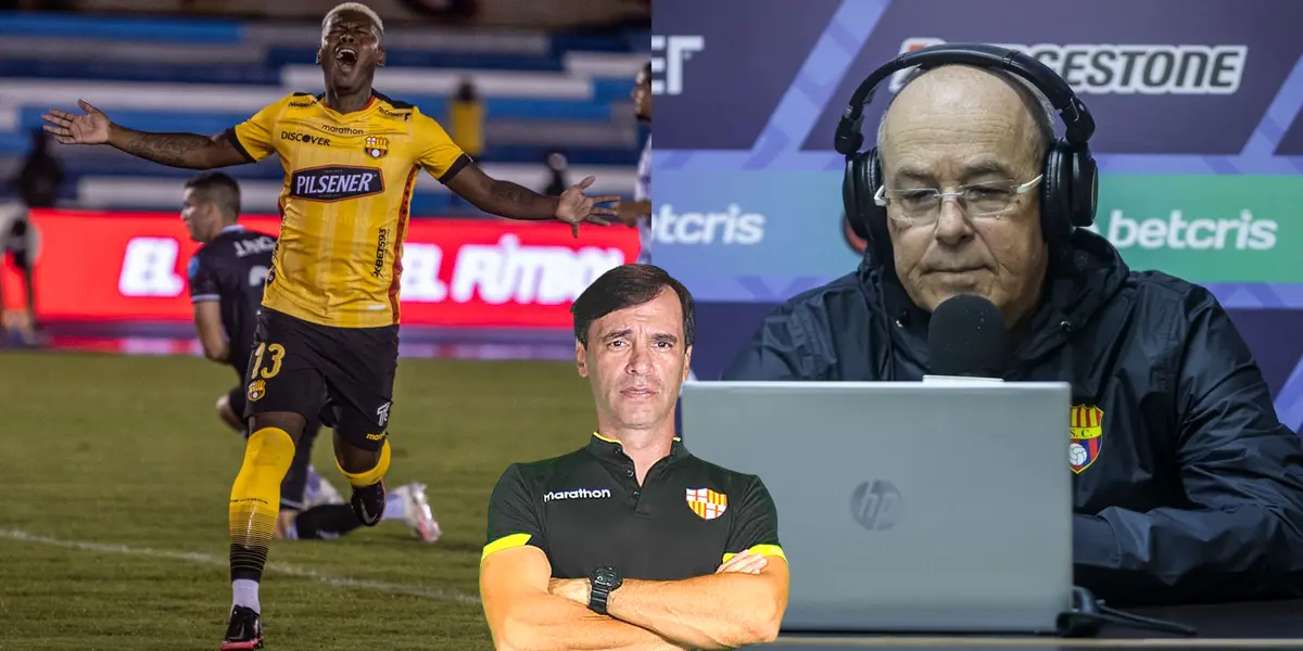 Gabriel Cortez está jugando en su mejor versión desde que llegó Jorge Célico en Barcelona SC. Con Bustos ya no había conexión