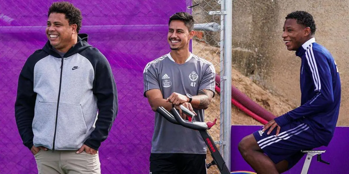 Gonzalo Plata anotó y sigue ayudando al Real Valladolid de Ronaldo en su objetivo por ascender a Primera