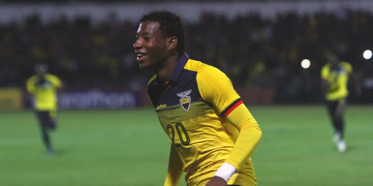 Gonzalo Plata fue uno de los puntos más altos que tuvo la selección ecuatoriana, sin embargo los colombianos encontraron por medio de las patadas desaparecerlo del partido