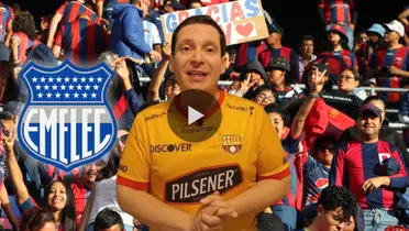 Hinchada del Deportivo Quito (Fuente: Prmicias)