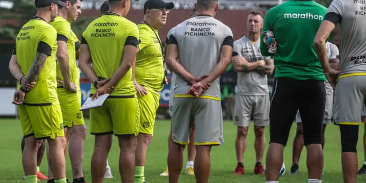 Jorge Célico habló tras el partido que Barcelona SC empató contra Mushuc Runa y contó el jugador que no le gustó