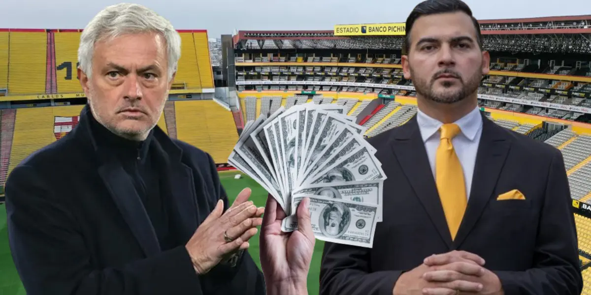 José Mourinho y Antonio Álvarez (Foto tomada de: Extra/API/Metro)