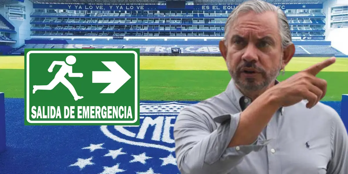 José Pileggi (Foto tomada de: Emelec/AC Planeta Fuego)