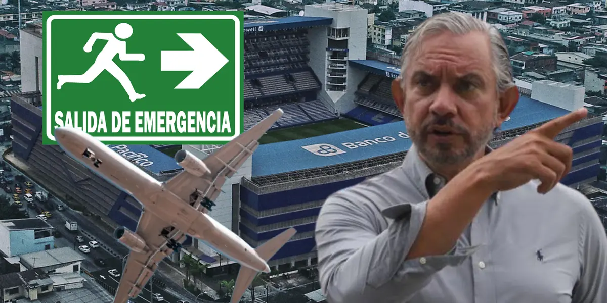 (VIDEO) Si Emelec llega a irse a la serie B, todos los dirigentes y jugadores deben irse del país