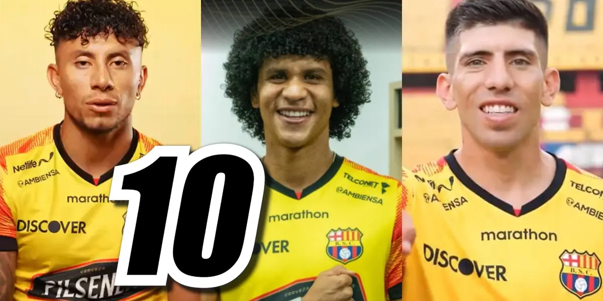 Habían 3 nombres en Barcelona SC para tomar la 10 de Damián Díaz y finalmente lo decidieron