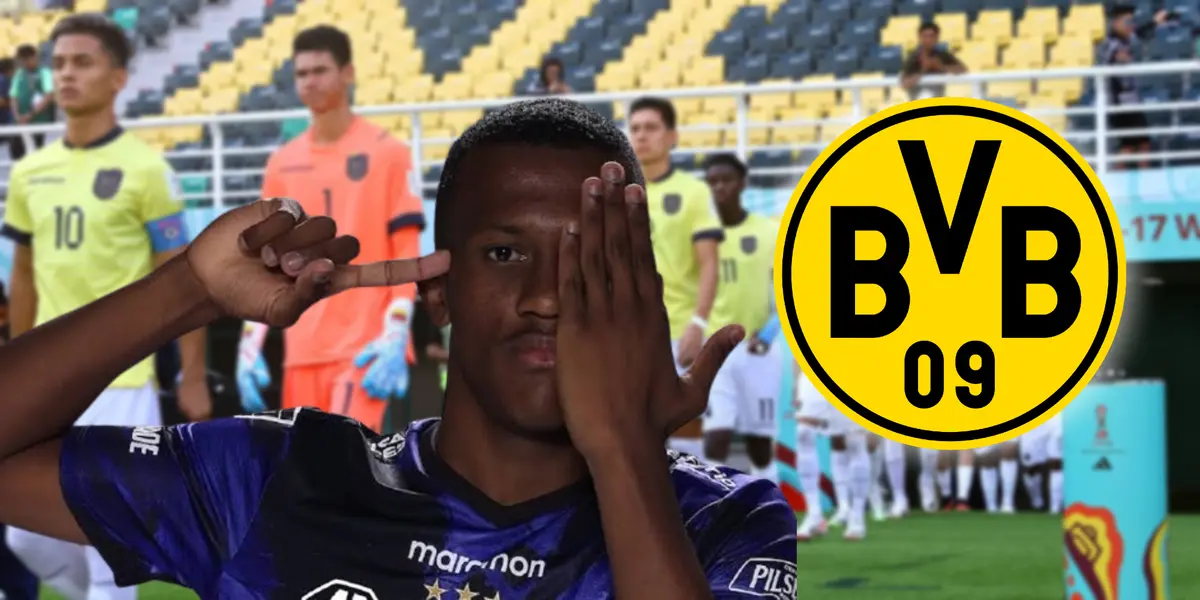 Justin Lerma abrió la puerta, las 3 joyas ecuatorianas que pueden llegar al Borussia Dortmund