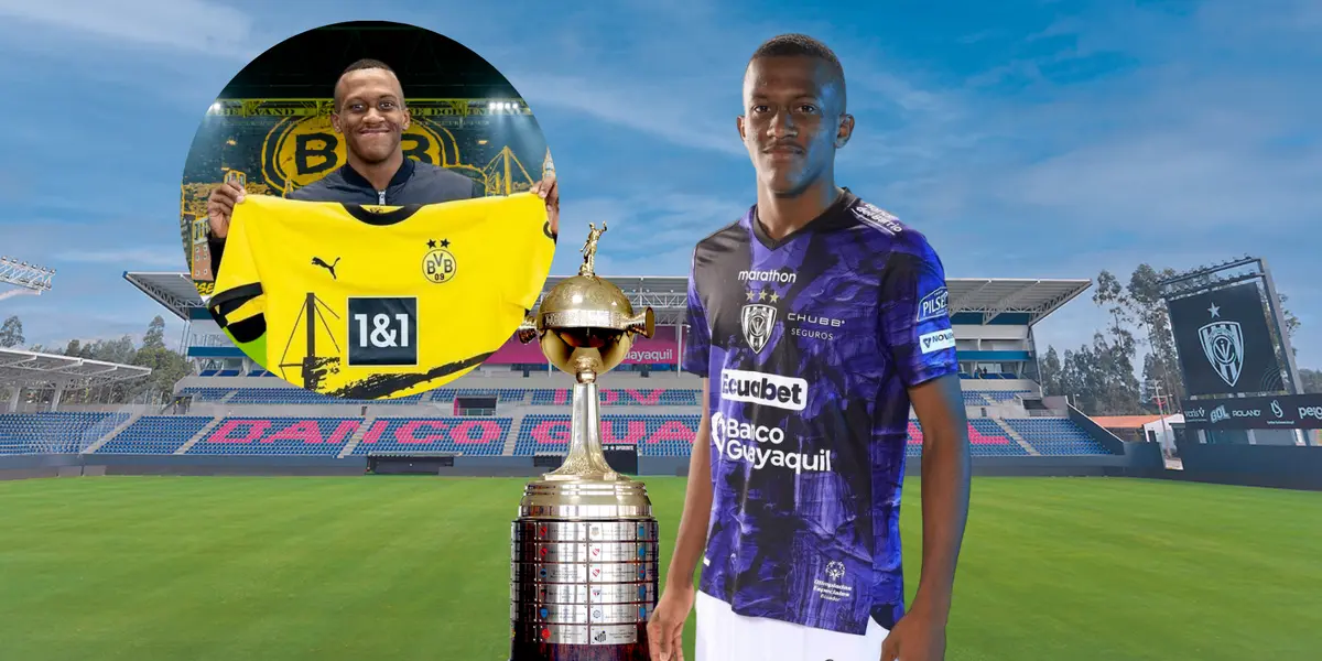 Por eso lo fichó el Borussia Dortmund, el récord que consiguió Justin Lerma en la Copa Libertadores