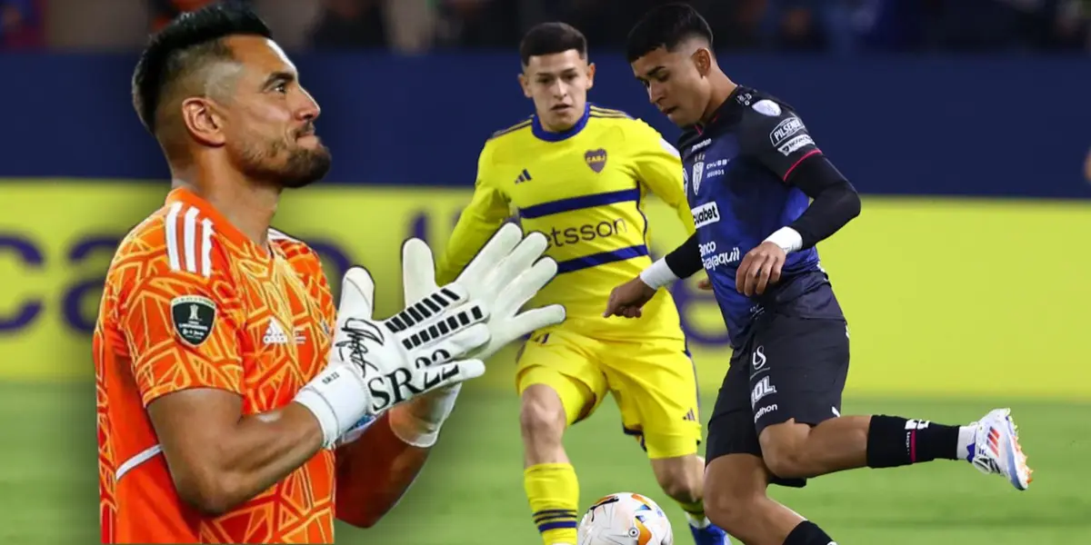 Kendry Páez durante el cotejo ante Boca Juniors (Fuente: Chelsea Fotos / La Nueva Mañana)