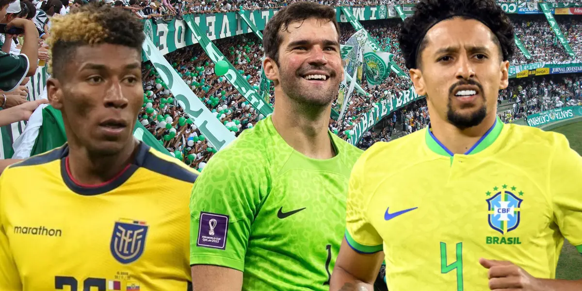 Kevin Rodríguez, Alisson, Marquinhos (Foto tomada de: La Tri/Marca/Transfemarkt)