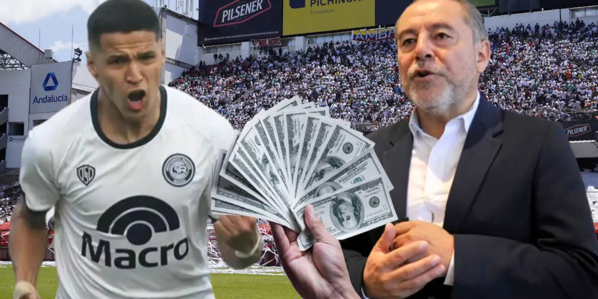 Ni $3 millones ni $2 millones, el mínimo precio que pagó LDU por Alex Arce