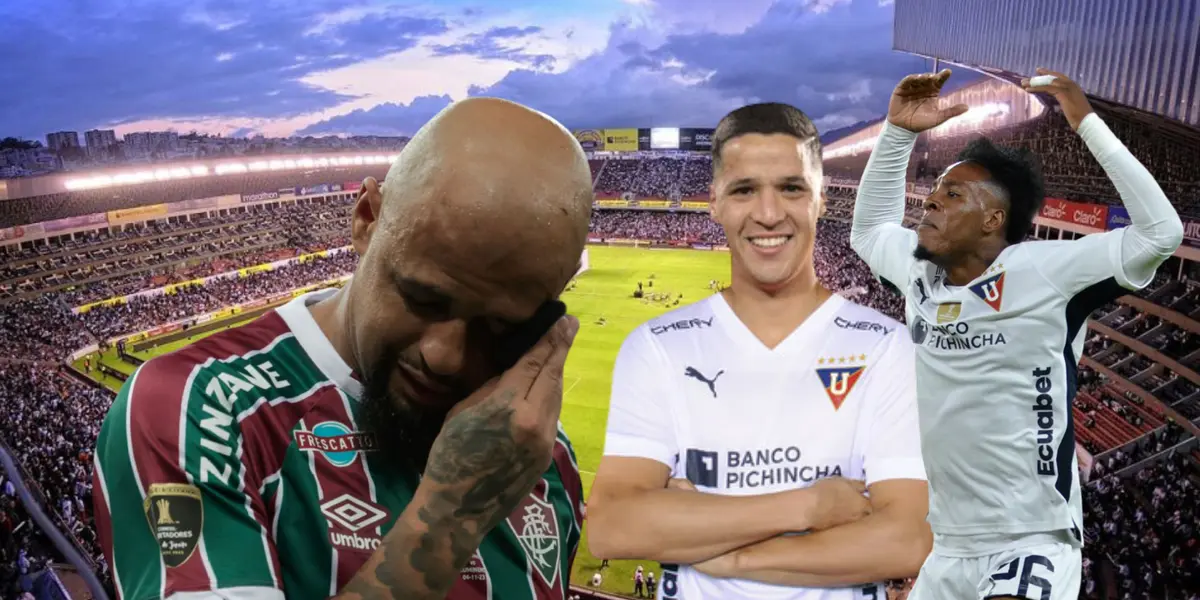 Para que deje de llorar Felipe Melo, la prueba de que no favorecieron a LDU