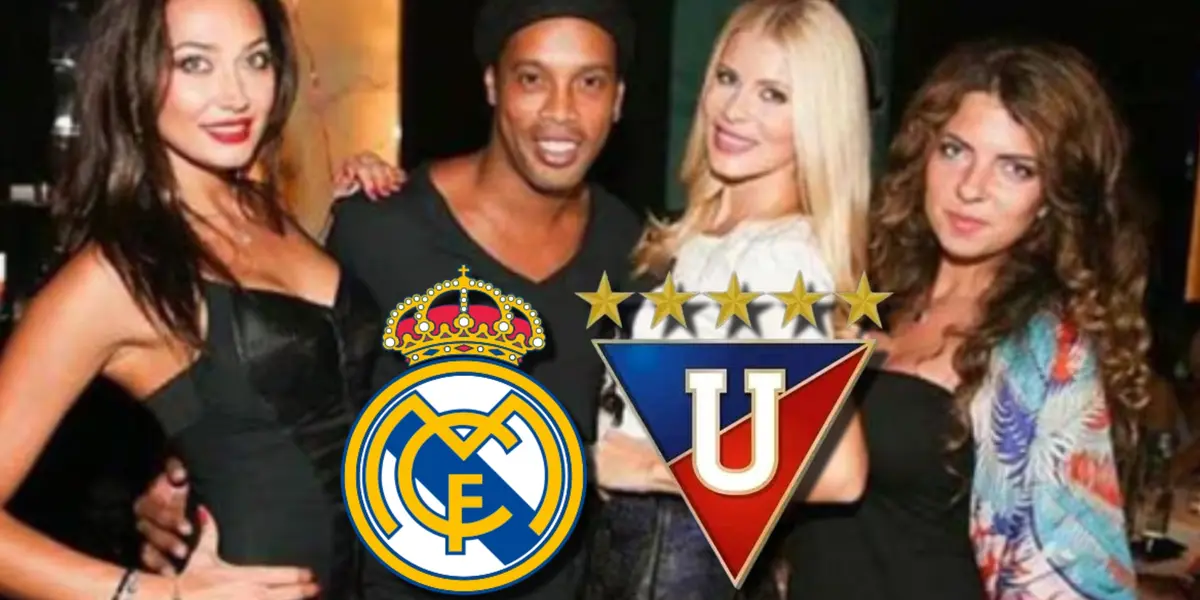 Liga de Quito y Real Madrid / Foto: Collage