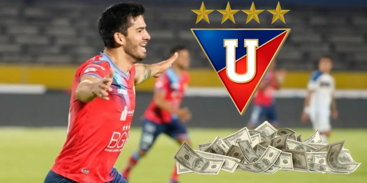 Liga de Quito despreció a Ronie Carrillo y ahora ofrecerían una fortuna para ficharlo