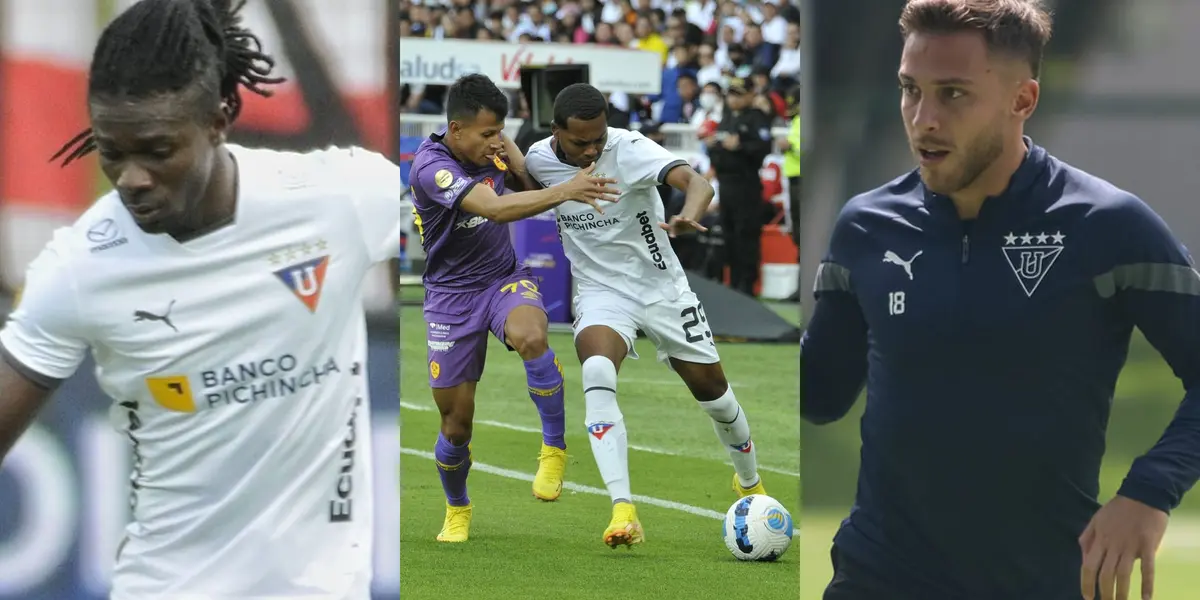 Liga de Quito empata en el primer tiempo contra Aucas y un jugador albo se pone el traje de líder en el plantel