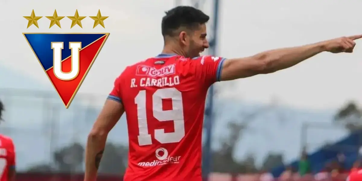 Liga de Quito se desvivió por Ronie Carrillo y reveló por qué los rechazó