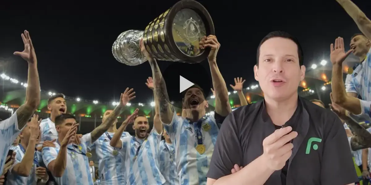 (VIDEO) Así nos hayan eliminado, quiero que Argentina gane la Copa América y España la Eurocopa