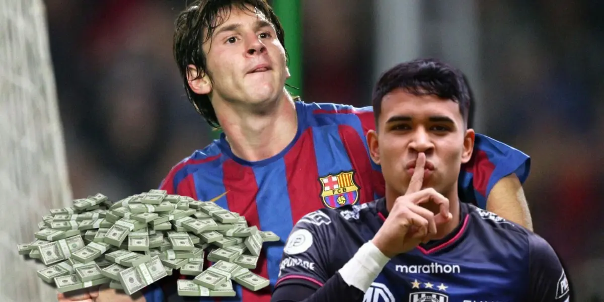 Mientras Chelsea compró a Kendry Páez en 18 millones de dólares, esto costaba Messi a los 17 años en el Barça