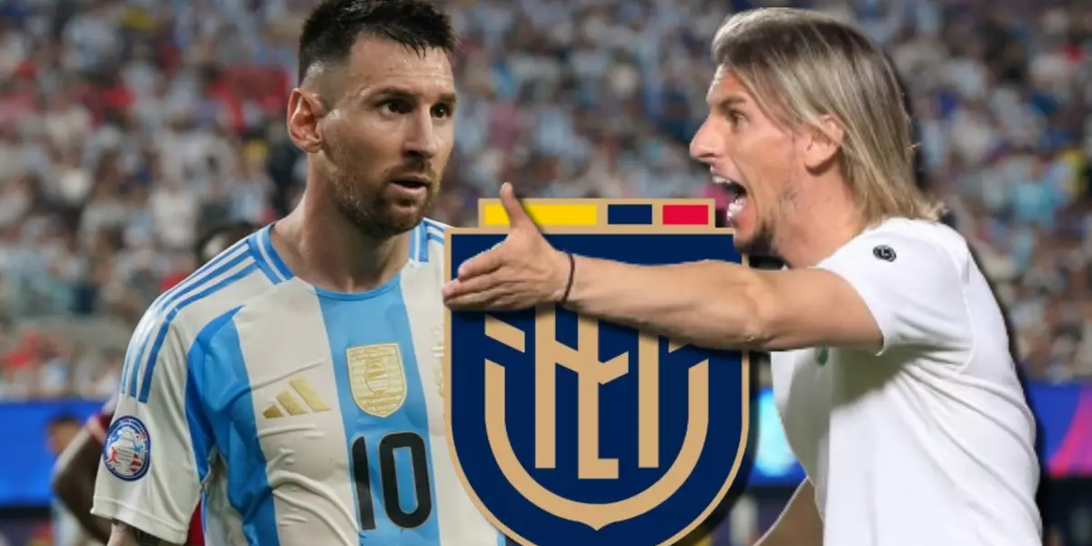 Lionel Messi y Sebastián Beccacece / Foto: TOP Mercato