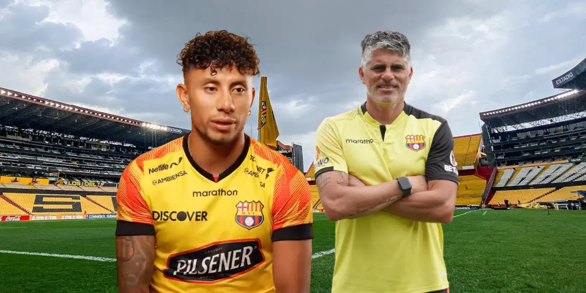 Apenas pisó el Monumental y lo primero que hizo Joao Rojas en Barcelona SC