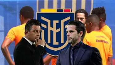 Marcelo Gallardo y Fernando Gago / Foto: API