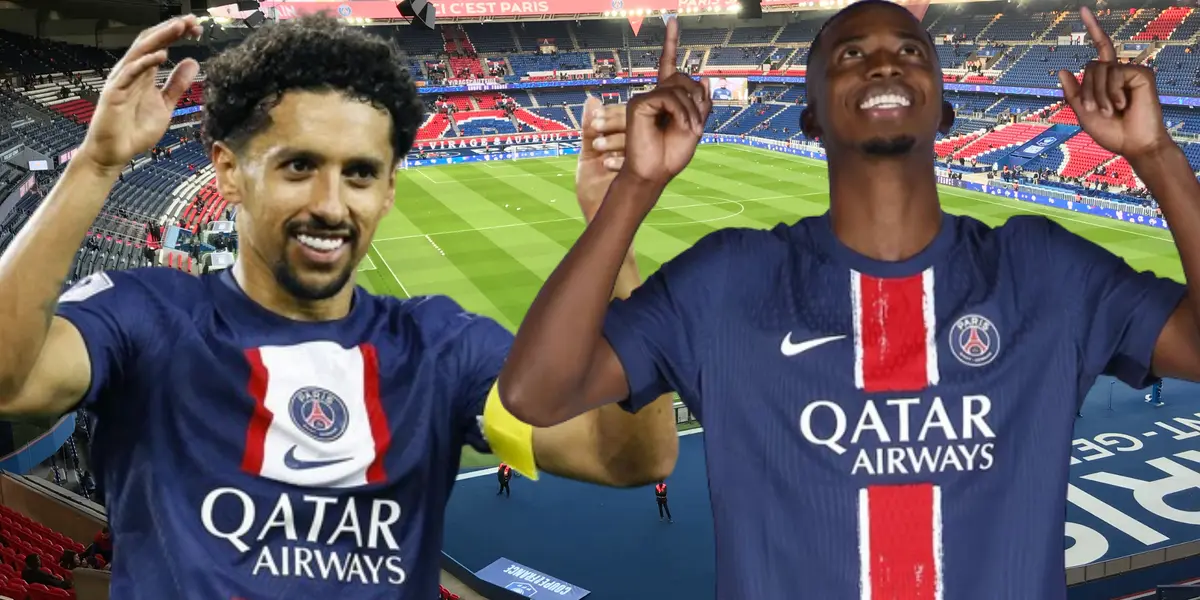 (VIDEO) Le dio la bienvenida al club y lo que hizo Marquinhos ahora con Willian Pacho