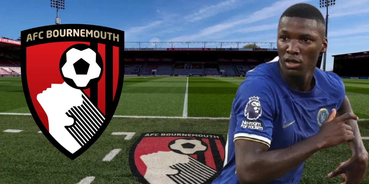 Después de ser capitán en el Chelsea, la calificación que recibió Moisés Caicedo vs. Bournemouth