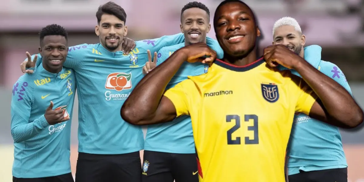 El jugador de Ecuador que más respetan los brasileños y no es Moisés Caicedo