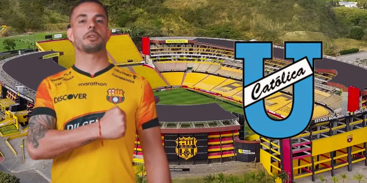 (VIDEO) Así fue el primer gol de Octavio Rivero para Barcelona SC vs. Universidad Católica