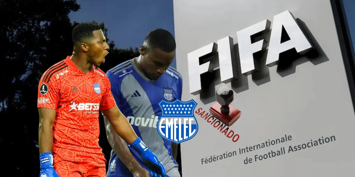 No podrán inscribir jugadores, durísima sanción recibió Emelec en la FIFA