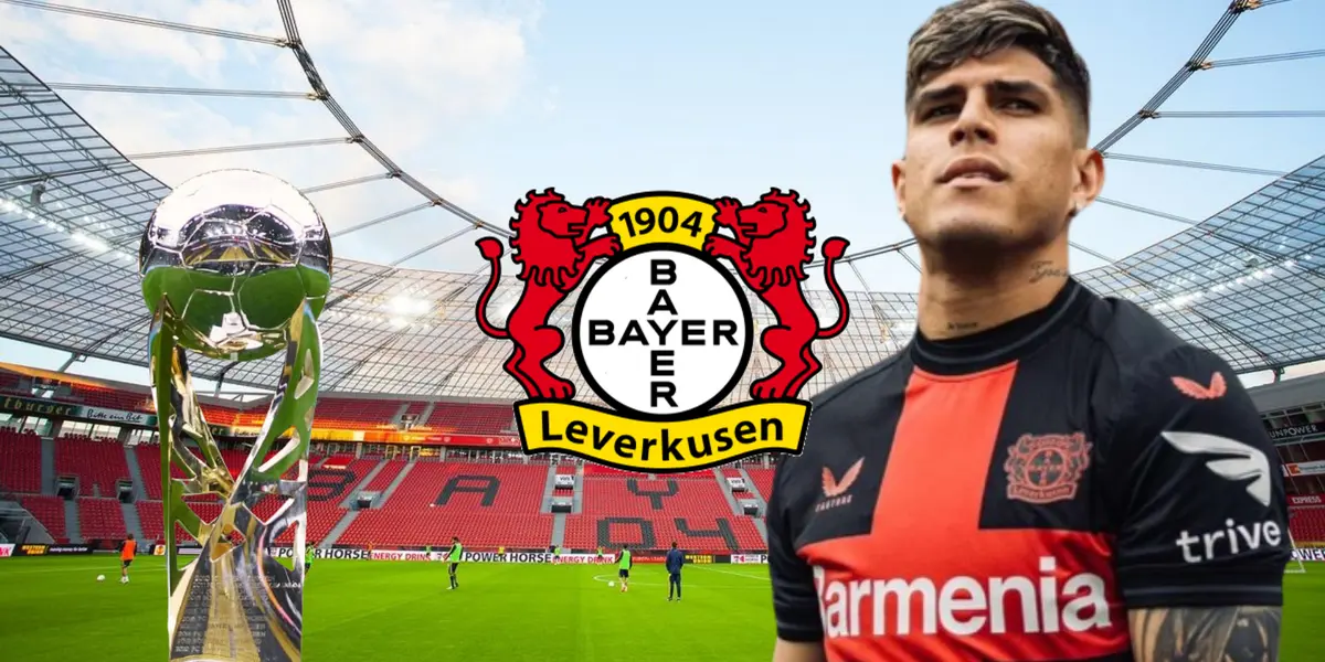 (VIDEO) Salvó de chilena al Bayer Leverkusen y el reconocimiento que le dieron a Piero Hincapié