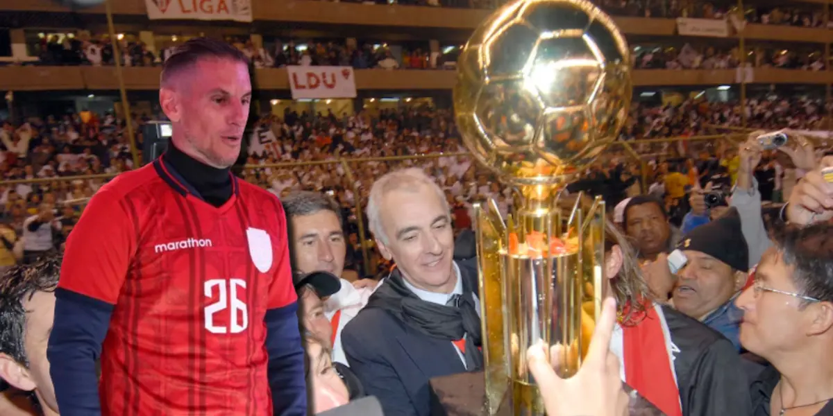 Fue campeón de la Sudamericana con Liga de Quito y lo que piensa Jorge Fossati de Beccacece como DT de Ecuador