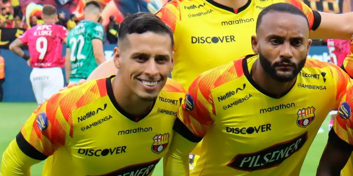 Trindade y Souza en Barcelona SC (Fuente: API)