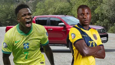 Vinícius Junior y Moisés Caicedo (Foto tomada de: Nova/Moisés Caicedo/Vinícius Júnior)